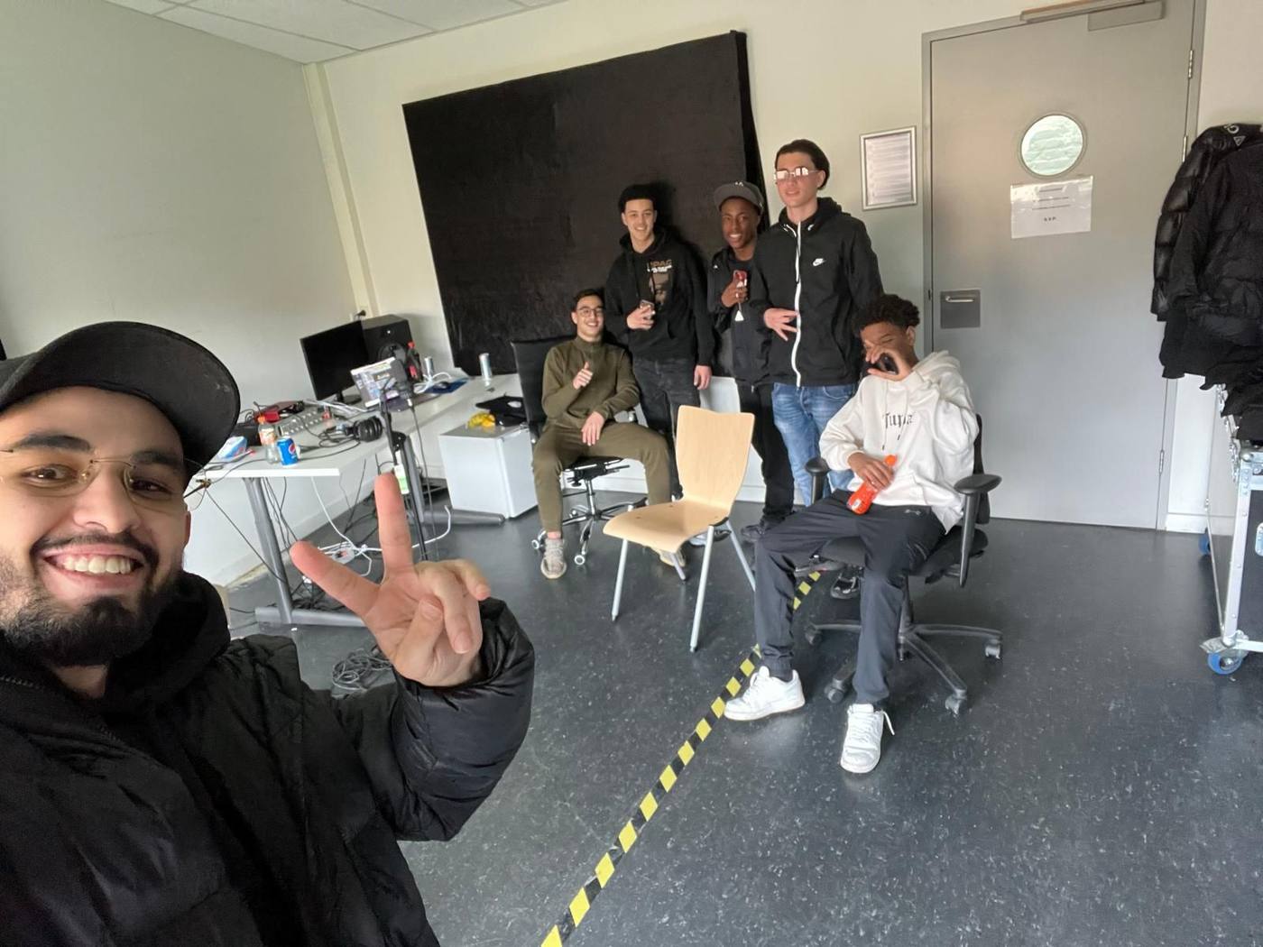 Studio sessie